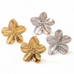 Boucles d'oreilles fleur...