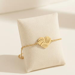 Bracelet chaîne fine acier...